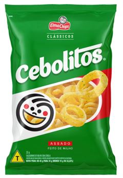 SALGADINHO ELMA CHIPS CEBOLITOS