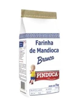 FARINHA DE MANDIOCA BRANCA PINDUCA PAPEL