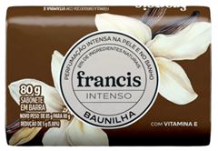 SABONETE FRANCIS INTENSO BAUNILHA 12X80GR