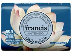 SABONETE FRANCIS INTENSO LIRIO 12X80GR