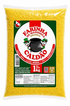 FARINHA MANDIOCA CALDAO GROSSA AMARELA