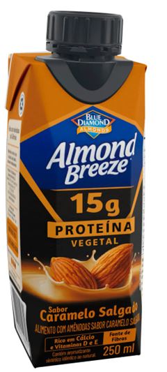 ALIMENTO COM AMENDOA ALMOND BREEZE CARAMELO