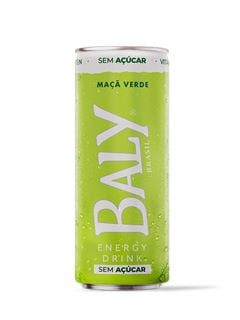 ENERGETICO BALY BRASIL MAÇA VERDE  SEM AÇUCAR
