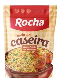FAROFA ROCHA CASEIRA CEBOLA NA MANTEIGA 14X250GR