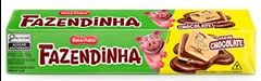 BISCOITO RECHEADO FAZENDINHA CHOCOLATE 10X130GR