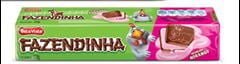 BISCOITO RECHEADO FAZENDINHA MORANGO 10X130GR