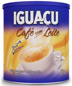 CAFE IGUACU COM LEITE-LT 6X300GR
