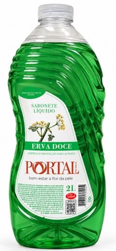 SABONETE IIQUIDO PORTAL AROMAS ERVA DOCE PT