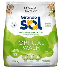DETERGENTE EM PO GIRANDO SOL COCO BAUNILHA 1X4KG