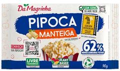 MILHO PIPOCA MICROONDAS DA MAGRINHA MANTEIGA 12X90GR