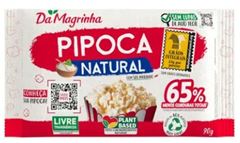MILHO PIPOCA MICROONDAS DA MAGRINHA NATURAL 12X90GR