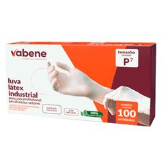 LUVAS DE LATEX VABENE P C/PO 1X100UN