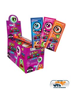 DIP LOKO NEON MONSTERS OLHO 15X10GR