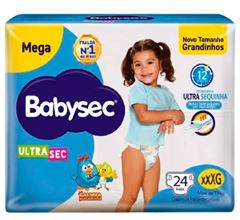 FRALDA BABYSEC ULTRA MEGA XXXG