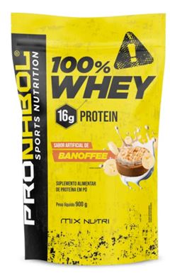 100% WHEY BANOFFE 900g POUCH - PRONABOL