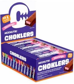 BARRA PROTEINA CHOKLERS MORANGO
