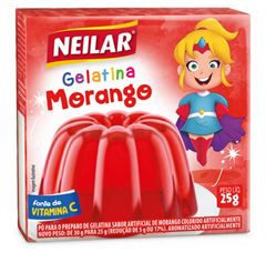 GELATINA NEILAR MORANGO (11/26)12X20GR
