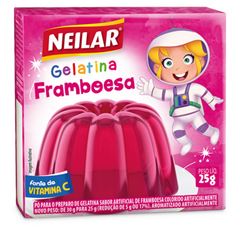 GELATINA NEILAR FRAMBOESA (09/26)12X20GR