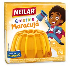 GELATINA NEILAR MARACUJA (09/26)12X30GR