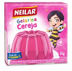 GELATINA NEILAR CEREJA (06/26)12X20GR