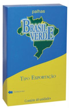 PALHA MILHO P/CIGARRO BRASIL VERDE40X10U