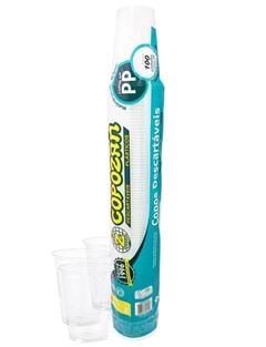 COPO DESC.COPOZAN TRANSP. 300ML 5X100UN