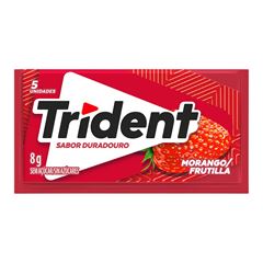 CHICLE TRIDENT MORANGO  (12/26) 1X21UN