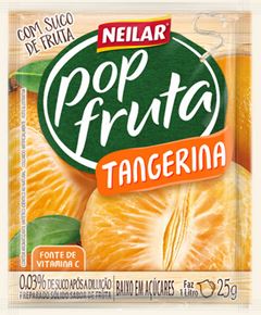 REFRES.POP FRUTA TANGERINA(02/27)20X25GR
