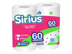 PAPEL HIG.SIRIUS (ROSA) 16X4X60MT
