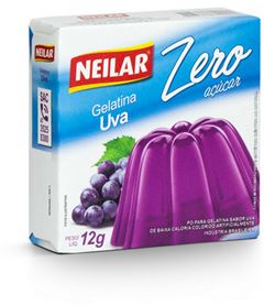 GELATINA NEILAR ZERO UVA (01/27)12X12GR