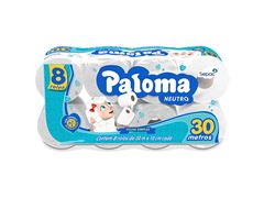 PAPEL HIG.PALOMA  NEUTRO 8X8X30MT