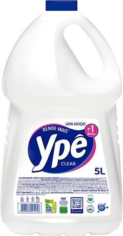 DETERG.LIQ.YPE   CLEAR(02/27) 1X5LT