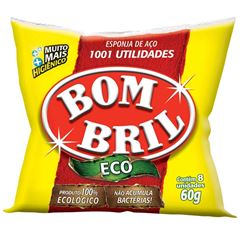 LA DE ACO BOMBRIL 14X8UN